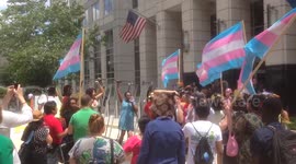 LGBT protest in Washington D.C.