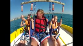 Parasailing accident Turkey - Side Club Golden Beach