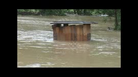 Severe flooding in Maramures, Romania