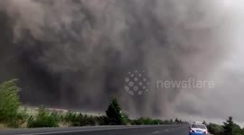 Massive tornado hits Jilin province, China