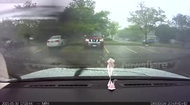 Lightning hits my Tesla