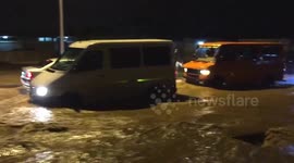 Heavy flooding in Accra, Ghana