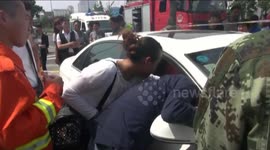 Toddler rescued from locked car in China
