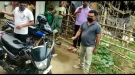 Deadly cobra hiding inside motorbike lunges at official in India