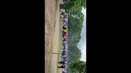 UEFA Euro 2020 - Celebrations by Scottish fans at Hyde Park, London on 17 Jun 2021