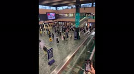 Hyped Up Tartan Army Arrive In London Stations Ahead Of Today’s EURO 2020 Match With England