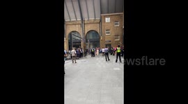 Scottish Tartan Army Football EURO 2020 Fans Arriving to London, UK