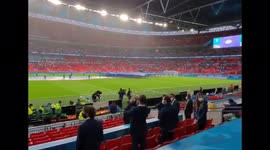 Electric scenes inside Wembley despite dull 0-0 draw between Scotland and England
