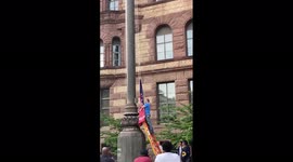 US: Flag-Raising Ceremonies To Celebrate Juneteenth Held Across The Nation