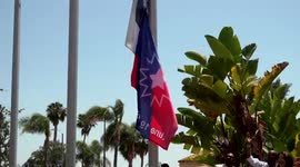 Flags raised across the US to celebrate Juneteenth becoming a federal holiday