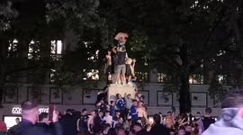 Human mountain! Scottish fans swarm London streets, at least 18 arrested for disorder following EURO 2020 match between England, Scotland