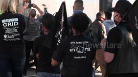 Biker-led protest against South Africa’s proposed gun law changes
