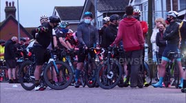 Hundreds of cyclists set off for Chase The Sun bike ride across width of England