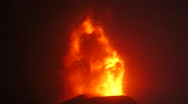 Etna volcano, Italy, eruption of 19 hune 2021 2/5