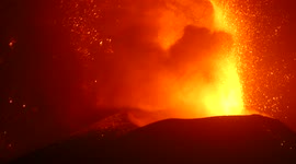 Etna volcano, Italy, eruption of 19 hune 2021 3/5