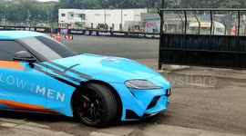 Burning rubber: Indonesian drift series held in Banten