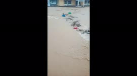 Heavy rain for a week, causing floods in the mountains