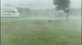 Netherlands: Violent, Tornado-Like Winds Lash Utrecht Town During Storm 2