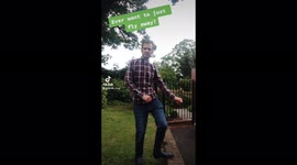 Tiktok priest performs flyaway trend on tiktok