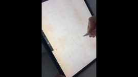 'Digital Artist Shows the Process of Drawing on the iPad - Procreate'
