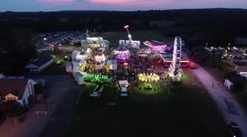 Watch amazing drone footage of Southampton Elks Club Carnival on Long Island, New York