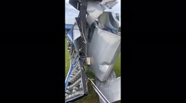 Tornado destroys high school scoreboard in Alabama as Tropical Storm Claudette wreaks havoc