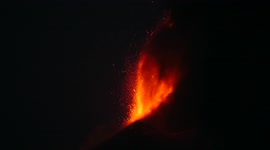 Etna volcano Italy Eruption of 22 July 2021 - 1/8
