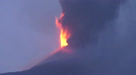 Etna volcano Italy Eruption of 22 July 2021 - 2/8