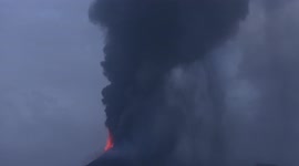 Etna volcano Italy Eruption of 22 July 2021 - 4/8