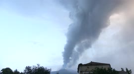 Etna volcano Italy Eruption of 22 July 2021 - 7/8