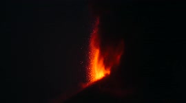 Italy's Mount Etna erupts in mesmerizing fashion