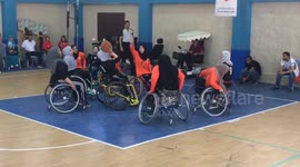 Women's wheelchair basketball tournament held in Gaza as part of UN programme