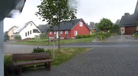 Severe Hailstorm Hits Town in Germany Caught On Camera, 7 mins