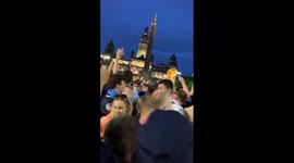 'No Scotland, no party!' Tartan Army celebrates despite Euro 2020 exit