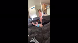 'No More Couch Jumping for this Naughty Girl '