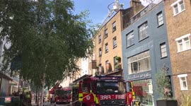 Fire at Guy Ritchie’s iconic London pub now under control
