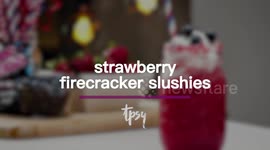 Boozy Firecracker Slushies for Your 4th of July Celebration