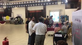 Cars and robots showcased at tech exhibition held in Gaza