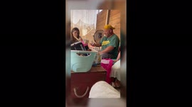 Stepdad breaks into tears when stepdaughter asks him to officially adopt her
