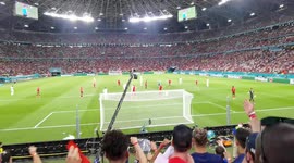 French fans react to VAR giving a penalty to their team