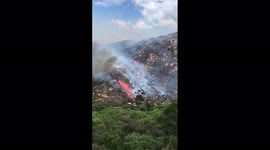 US: Mesa Fire Breaks Out Along SR-76 In Pala, California 5