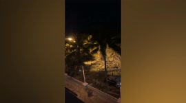 Huge piles of debris at scene of collapsed 12-storey apartment on Miami Beach