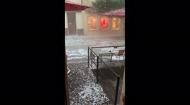 Germany: Severe Storm Pummels Tübingen With Hail And Heavy Rain
