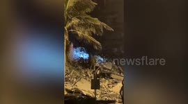 Miami building collapse: Watch as emergency crews find young man buried beneath layers of rubble