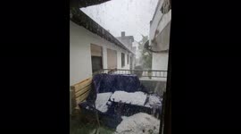 Germany: Severe Storm Pummels Tübingen With Hail And Heavy Rain 2