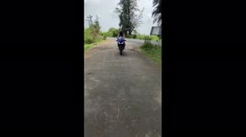 Cute girl ride R15v3 beautiful riding status for Facebook Instagram etc