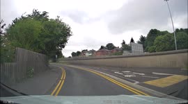deliveroo bicycle rider on Mobile phone putting others at risk