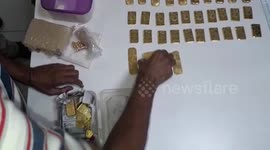 8 lbs of gold worth $3,37,129 seized from man in southern India