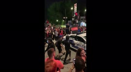 Canada: Police Vehicle Attacked As Habs Fans Celebrate Win Over Golden Knights