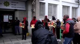 SA Communist Party protests against Extortion, Crime & Corruption